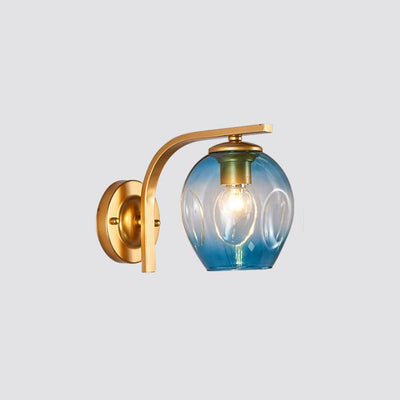 Modern Glass Creative Multi-Style 1-Light Wall Sconce Lamp