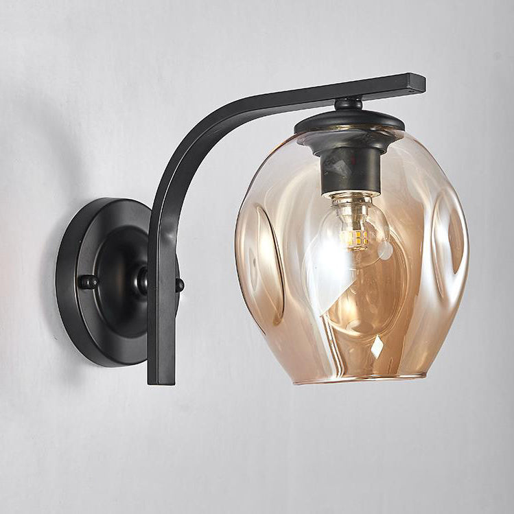 Modern Glass Creative Multi-Style 1-Light Wall Sconce Lamp