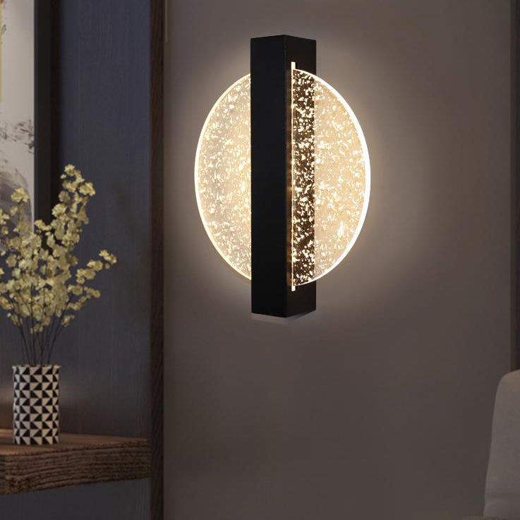 تصميم مبتكر من الأكريليك المتشقق لمصباح حائط LED 