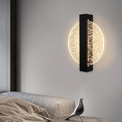 تصميم مبتكر من الأكريليك المتشقق لمصباح حائط LED 