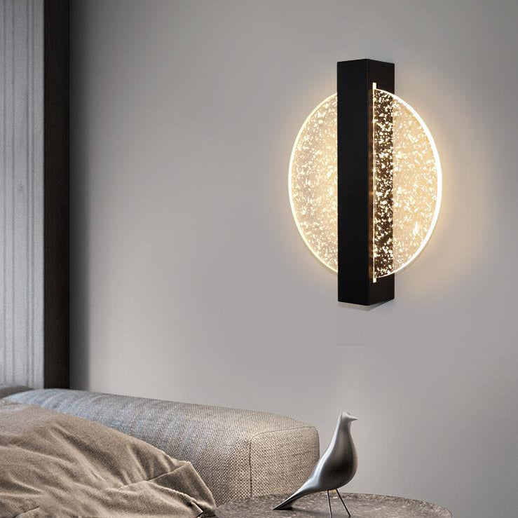 تصميم مبتكر من الأكريليك المتشقق لمصباح حائط LED 