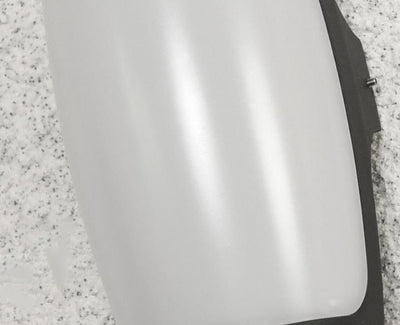 Lámpara de Aplique de Pared Exterior LED con Pantalla Curva Acrílica Impermeable 