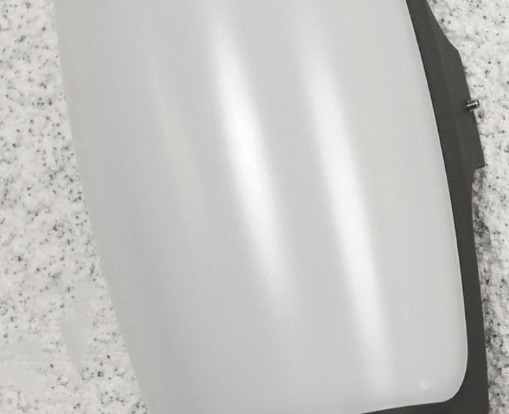 Lámpara de Aplique de Pared Exterior LED con Pantalla Curva Acrílica Impermeable 