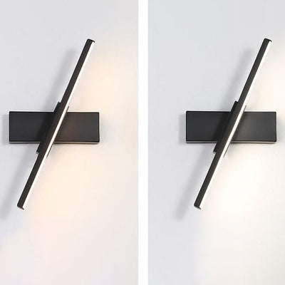 Industrial Iron Nordic Long Bar Design Drehbare LED-Wandleuchte 