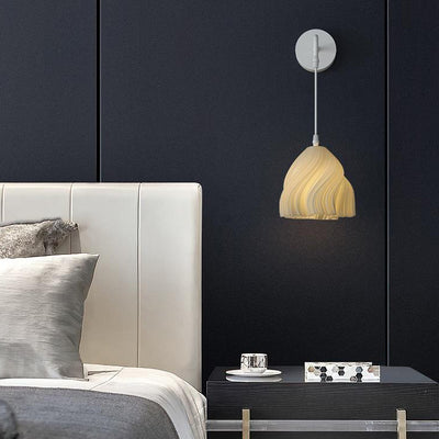 Japanese Simple Three-dimensional Petal Design LED Wall Sconce Lamp