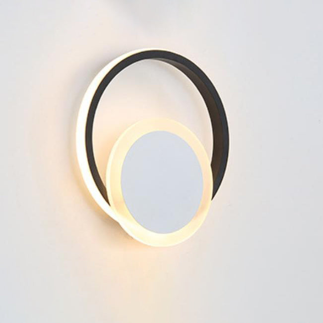 Nordic Einfacher Ring Kombination Design LED Wandleuchte 