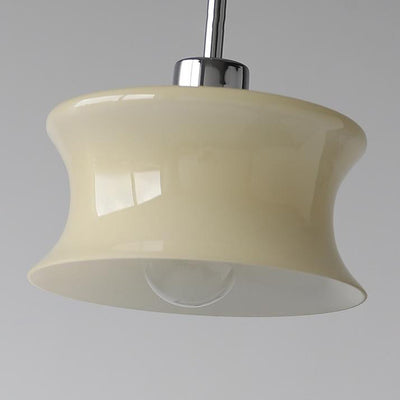 French Vintage Glass Creative Shape 1-Light Pendant Light