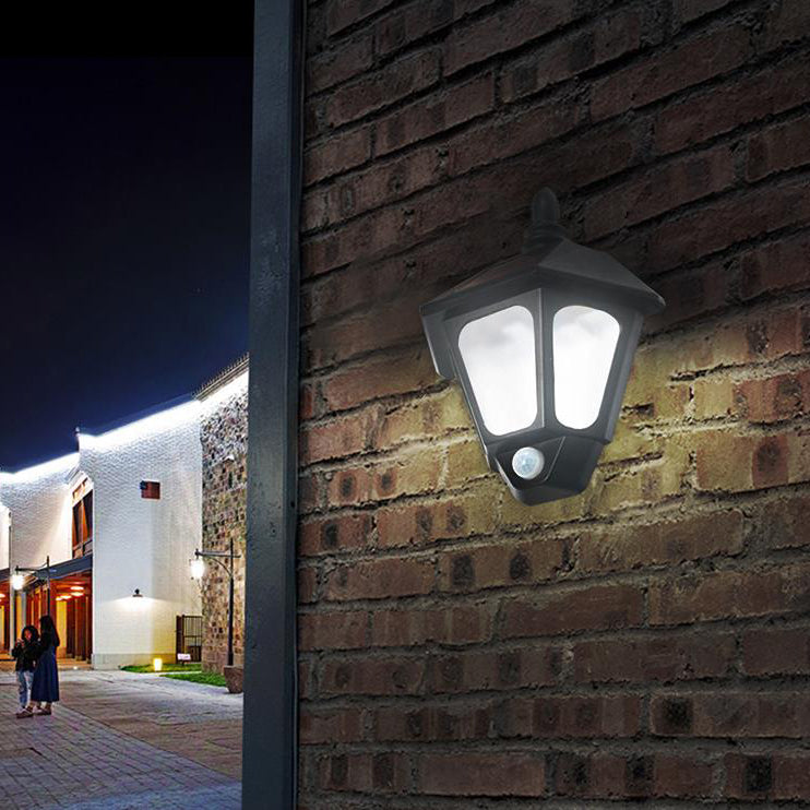 Solar Waterproof Creative Decorative LED Outdoor Wall Sconce Lamp