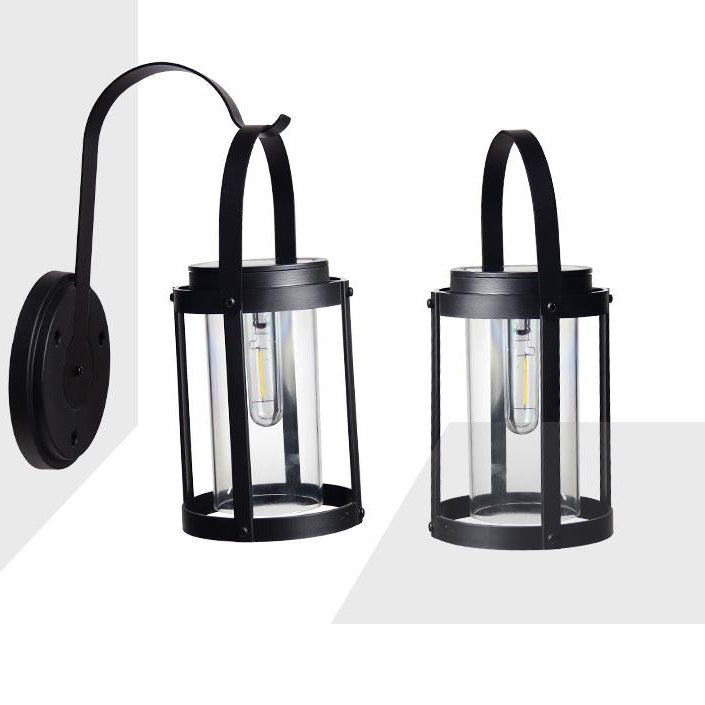 Solar wasserdichte tragbare LED-Außenwandleuchte 