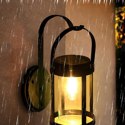 Solar Waterproof Portable LED Outdoor Wall Sconce Lamp