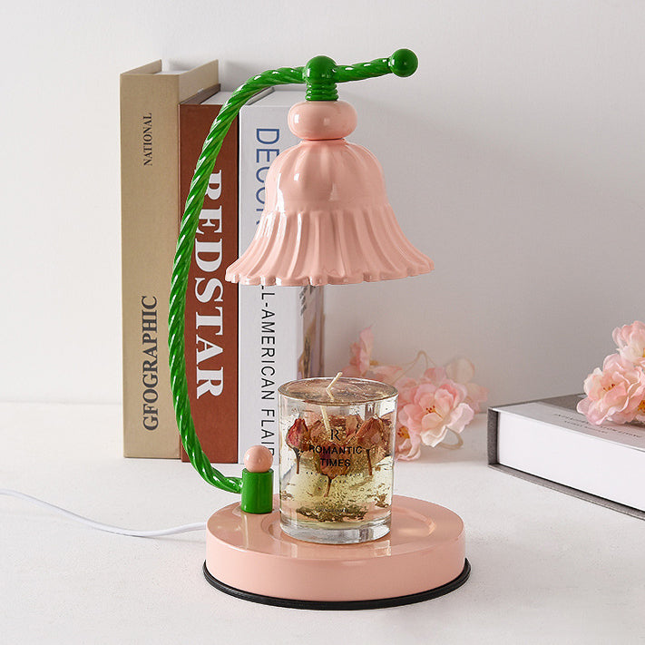 Creative Petal Design Scented Candle LED Melting Wax Table Lamp