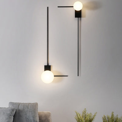 Nordic Industrial Retro Combination Graphic 1-Light Wall Sconce Lamp