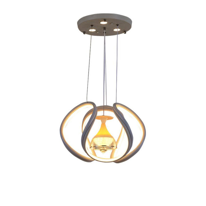 Lámpara de Araña LED de Combinación de Línea Creativa Nórdica 