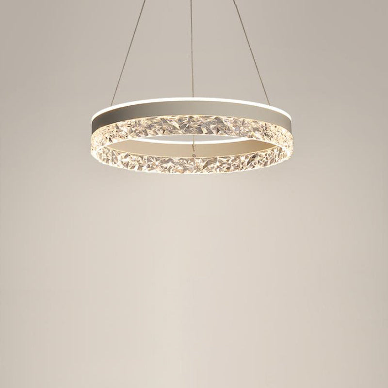 Modern Minimalist Ring Hollow Design LED Chandelier