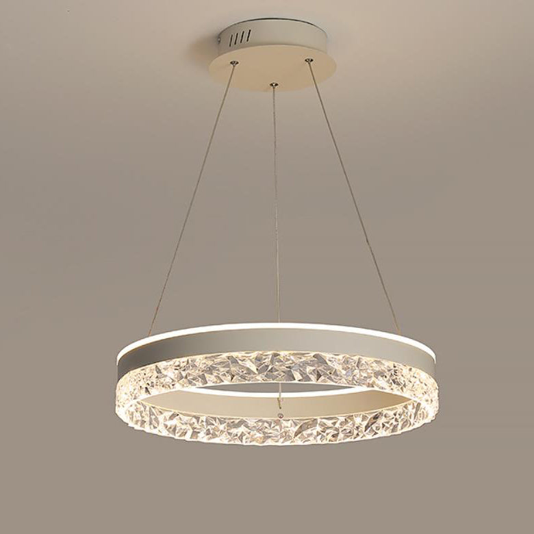 Modern Minimalist Ring Hollow Design LED Chandelier