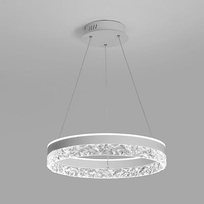 Modern Minimalist Ring Hollow Design LED Chandelier