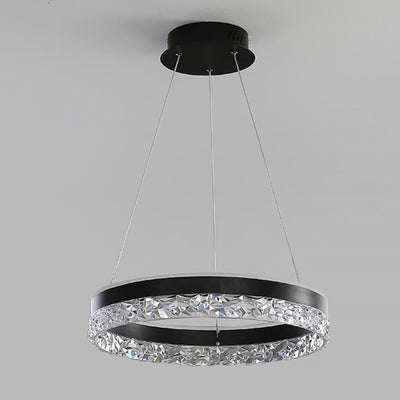 Modern Minimalist Ring Hollow Design LED Chandelier