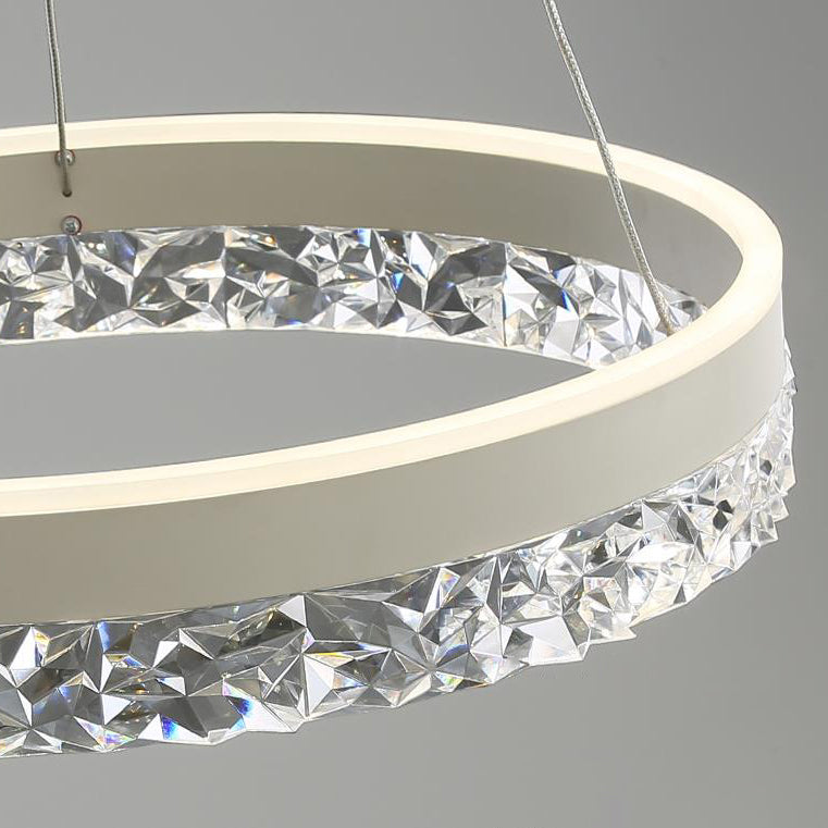 Modern Minimalist Ring Hollow Design LED Chandelier