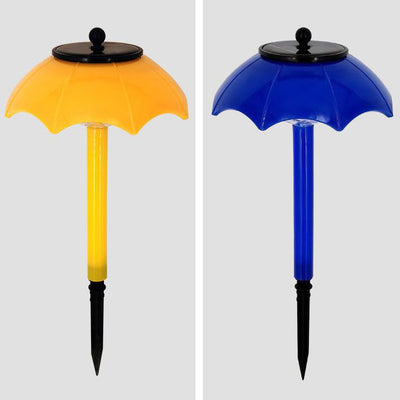 Solar Umbrella Design LED Lawn Decoration Floor Lamp