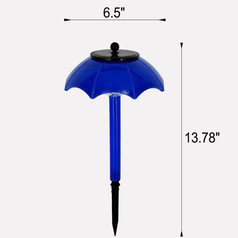 Solar Umbrella Design LED Lawn Decoration Floor Lamp