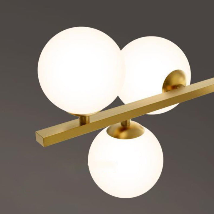 Moderne Luxus Lange Magic Bean Runde LED 6-Licht Kronleuchter 