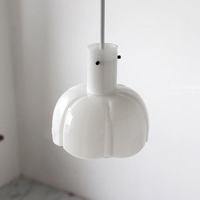 Vintage Glass Bud Design 1-Light Pendant Light