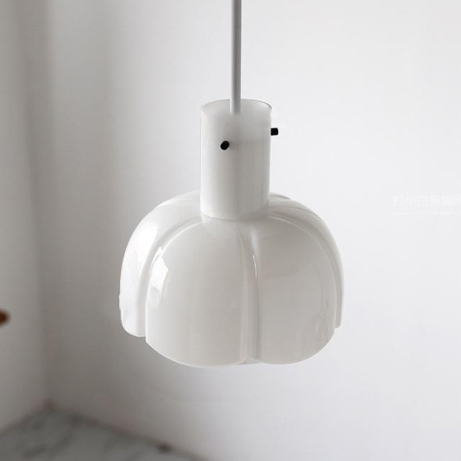 Vintage Glass Bud Design 1-Light Pendant Light