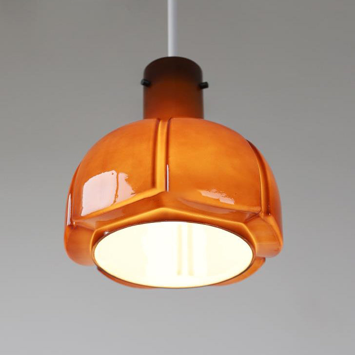 Vintage Glass Bud Design 1-Light Pendant Light