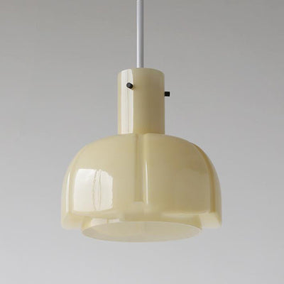 Vintage Glass Bud Design 1-Light Pendant Light