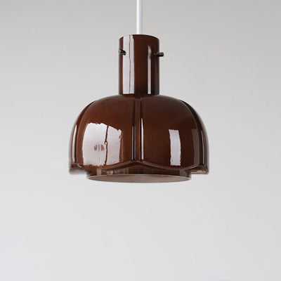 Vintage Glass Bud Design 1-Light Pendant Light