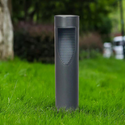 Solar Waterproof Cylinder Design LED Outdoor Landscape Decorative Lawn Light