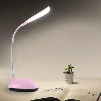 Creative Mini Macaron Plastic LED Folding Eye Care Battery Desk Lamp