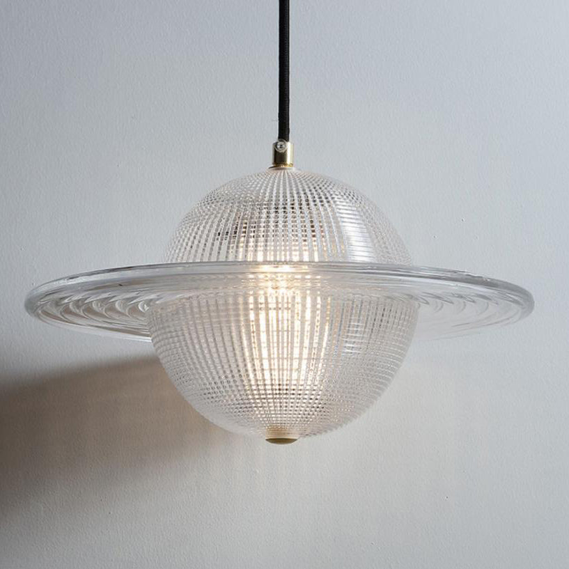 Lampe suspendue LED au design créatif en verre nordique 