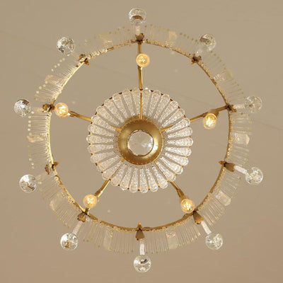 Französischer Luxus-Kristall-Quasten-Perlen-Design 6/7/9-Licht-Kronleuchter
