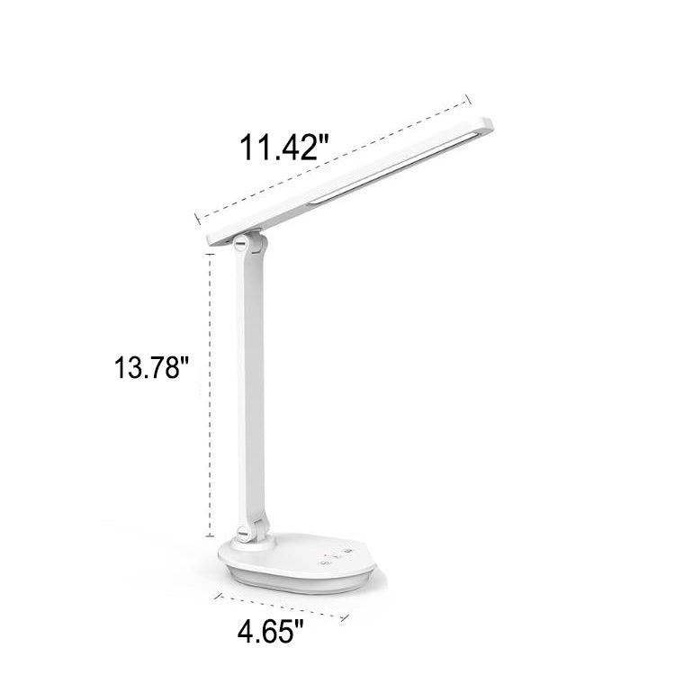 Moderne Double Folding Eye Care Wireless wiederaufladbare LED-Schreibtischlampe