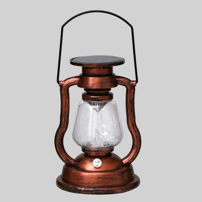 Solar Retro Kerosinlampe Pferdelampe LED Außen Garten Terrasse Dekoration Tragbares Flammenkerzenlicht 