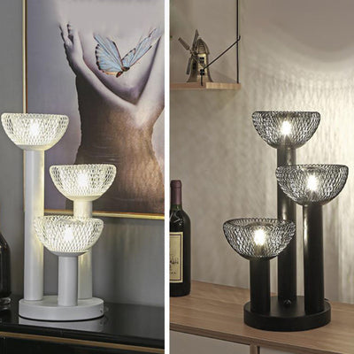 Modern Creative Speaker Shade 3/6 Light Standing Floor Lamp