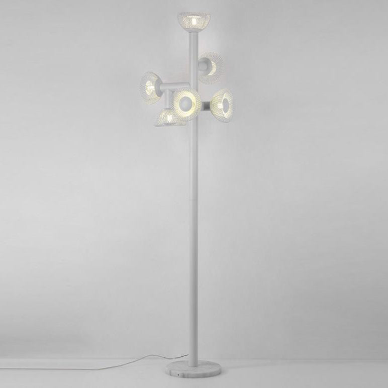 Modern Creative Speaker Shade 3/6 Light Standing Floor Lamp