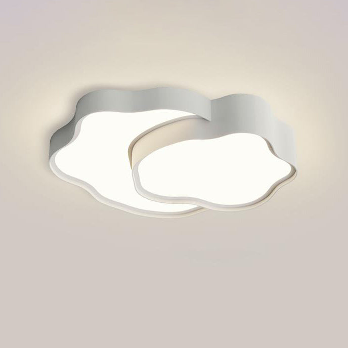 Nordic Minimalist Soft Cloud Design LED Flush Mount Ceiling Light