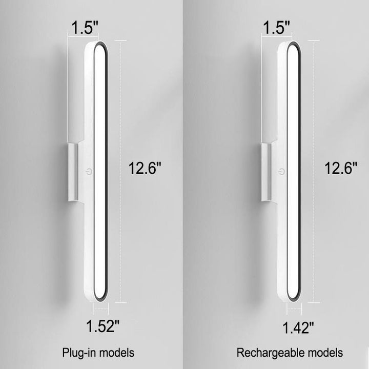 Lampe de bureau rechargeable magnétique longue barre à LED pour le soin des yeux 