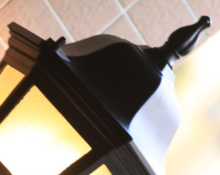 European Retro Outdoor Waterproof Anti-rust 1-Light Wall Sconce Lamp