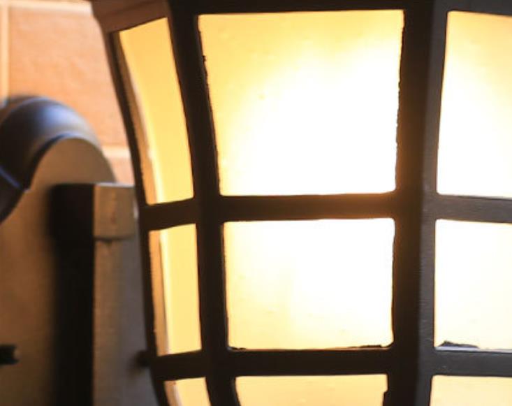 European Retro Outdoor Waterproof Anti-rust 1-Light Wall Sconce Lamp