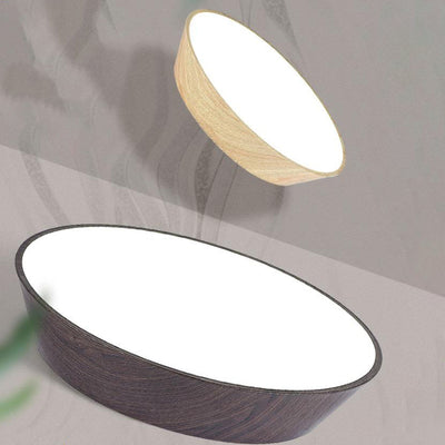 Neue chinesische runde LED-Deckenleuchte aus Schmiedeeisen aus Acryl 