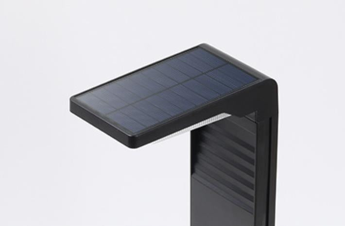 Lumière de jardin solaire LED étanche moderne pour pelouse extérieure 