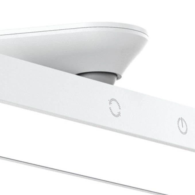 Lámpara de mesa LED plegable con carga USB y protección ocular para estudiantes modernos 