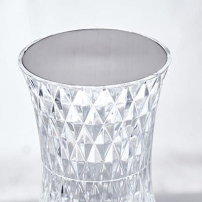 Vase Créatif Moderne Acrylique USB Rechargeable Lampe de Table à LED Tactile 