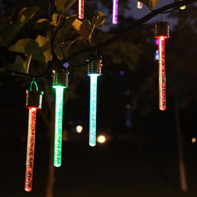 Moderne Acryl-Solar-LED-Rasen-Garten-Patio im Freien wasserdichte Hängeleuchte 