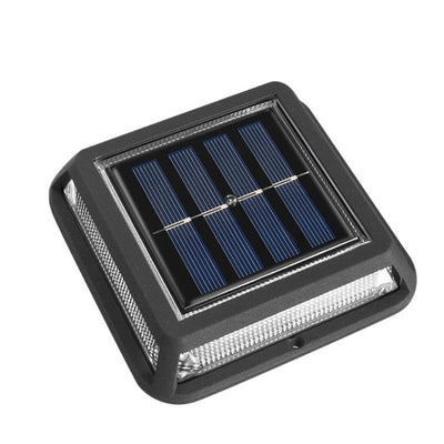 ضوء الشارع الحديث المربع المقاوم للماء بالطاقة الشمسية LED للحديقة الخارجية والشرفة 