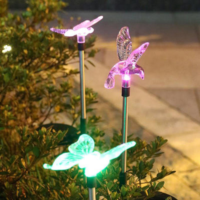 Modern Creative Animals Solar Outdoor Lawn LED Garden Ground Insert Landscape Light