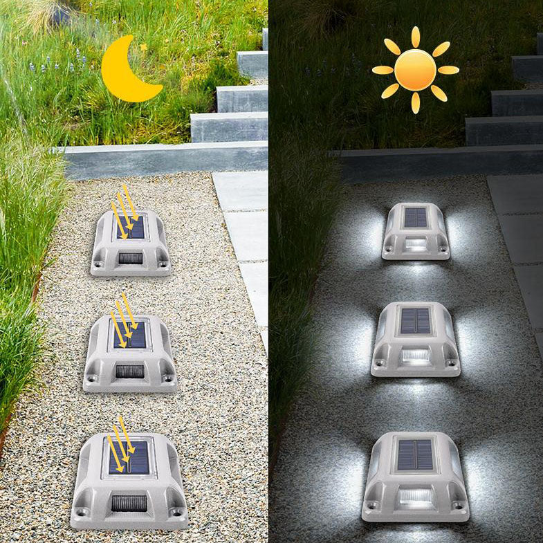 Rechteckiges, druckfestes, wasserdichtes LED-Gartenstufenlicht aus Aluminiumlegierung für den Außenbereich